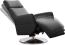 Cavadore TV-Sessel Cobra mit 2 E-Motoren und Aufstehhilfe / Elektrischer Fernsehsessel mit Fernbedienung / Relaxfunktion, Liegefunktion / bis 130 kg / S: 71 x 108 x 82 / Echtleder Schwarz Bild 4
