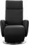 Cavadore TV-Sessel Cobra mit 2 E-Motoren und Aufstehhilfe / Elektrischer Fernsehsessel mit Fernbedienung / Relaxfunktion, Liegefunktion / bis 130 kg / S: 71 x 108 x 82 / Echtleder Schwarz Bild 10