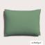 Schlafgut Knitted Jersey Bettwäsche | Kissenbezug einzeln 70x90 cm | green-mid Bild 2