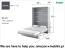 MEBLINI Schrankbett Bed Concept - Wandbett mit Lattenrost - Klappbett mit Schrank - Wandklappbett - Murphy Bed - Bettschrank - BC-01-140x200cm Vertikal - Grau Matt Bild 7