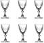 Pasabahce 44777 Diamant Wein/Wasser Wasserglas 300ml Kelchen Set von 6 Gläser Gläser-Set Trinkglas transparent Bild 5