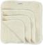 MuslinZ 12PK Tücher Bambus Baumwolle Terry Tücher 20x20 cms Gesicht Tuch waschbare wiederverwendbare Baby Tücher (Ungbleached). Bild 5