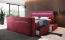 Boxspringbett Jupiter mit TV Lift, RGB und Stauraum 160x200 Rot H2 Bild 2