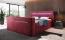 Boxspringbett Jupiter mit TV Lift, RGB und Stauraum 160x200 Rot H2 Bild 1