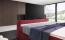 Boxspringbett Jupiter mit TV Lift, RGB und Stauraum 160x200 Rot H2 Bild 4