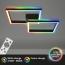 Briloner LED Deckenleuchte Frame Back 64 cm, schwarz, RGB CCT Bild 2