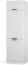 Vicco Küchenschrank Fame-Line Landhaus Unterschrank Hängeschrank Küchenzeile Oberschrank Küche (Korpus Weiß/Front Weiß, Kühlumbauschrank 60 cm) Bild 1