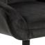 AC Design Furniture Pareesa Lounge Sessel mit Drehfunktion, Bezug in Graubraun und Schwarzen Stahlbeinen, Polstersessel im Modernen Stil, Wohnzimmermöbel, B: 73 x H: 88 x T: 82 cm Bild 9
