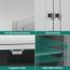 YITAHOME Sideboard, Küchenschrank mit beweglichem Schichtbrett, Grau Aufbewahrungsschrank mit Schublade für Küche, Schlafzimmer, 70x40x85cm Bild 4