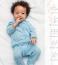 Jersey 100% Baumwolle Spannbettlaken für 130x80 cm Ausziehbare Kleinkind Baby Kinderbett Bett Matratze (Blau) Bild 2