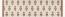 Kelim Teppich Baumwolle beige schwarz 80 x 300 cm geometrisches Muster Kurzflor NIAVAN Bild 4