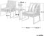 SVITA LOIS Poly Rattan Sitzgruppe Gartenmöbel Garnitur Tisch Sessel Set Schwarz Bild 7