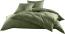 Mako-Satin Baumwollsatin Bettwäsche Uni einfarbig zum Kombinieren (Bettbezug 140 cm x 200 cm, Dunkelgrün) viele Farben & Größen Bild 1