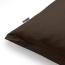 DecoKing 2 Kissenbezüge 80x80 cm Jersey Baumwolle Reißverschluss braun Amber Bild 2