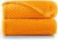 DecoKing Kuscheldecke 220x240 cm orange Decke Microfaser Wohndecke Tagesdecke Fleece weich sanft kuschelig skandinavischer Stil Henry Bild 2