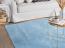 Teppich Viskose hellblau 160 x 230 cm Kurzflor GESI II Bild 3