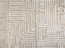 Teppich beige hellgrau 300 x 400 cm abstraktes Muster MANDAI Bild 1