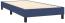 Boxspringbett mit Matratze Blau 90x190 cm Stoff (Farbe: Blau) Bild 4