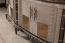 Casa Padrino Luxus Barock Möbel Set Grau / Braun / Gold - 1 Barock Sideboard mit 4 Türen & 1 Barock Wandspiegel - Handgefertigte Barock Möbel - Edel & Prunkvoll Bild 2