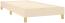 Boxspringbett mit Matratze & LED Stoff Creme 90 x 200 cm, Härtegrad: H2 [3133690] Bild 5