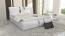 Polsterbett Bett Doppelbett LOGAN Kunstleder Weiss 160x200cm Bild 1